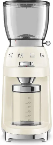 Vista 6 de Smeg Molinillo de café estético estilo retro de los años 50, CGF01 (rojo)
