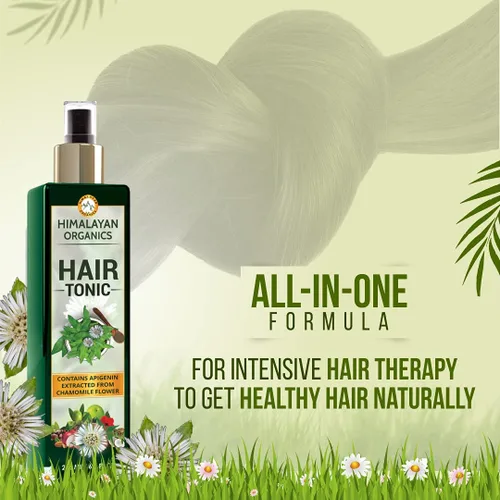 Vista 7 de Himalayan Organics - Tónico de cabello virgen puro de prensa en frío - 6.8 fl oz/6.8 Fl.Oz