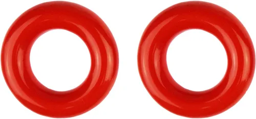 Vista 4 de Paquete de 2 anillos de pesas de calentamiento para palos de golf Negro