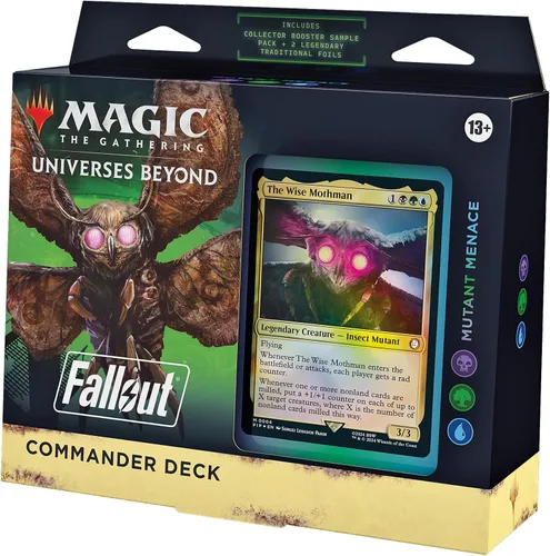 Vista 11 de Magic: The Gathering Fallout Commander Deck Bundle – Incluye todos los 4 mazos (1 Hail Caesar, 1 Scrappy Survivors, 1 Science!, y 1 Mutant Menace)