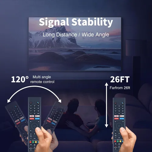 Vista 5 de Mando a distancia de repuesto para Sylvox Deck Pro y Pool Pro Series Outdoor QLED Television