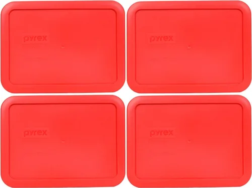 Vista 6 de Pyrex 7210-PC - Tapa de repuesto para almacenamiento de alimentos de 3 tazas, color verde claro, fabricada en Estados Unidos
