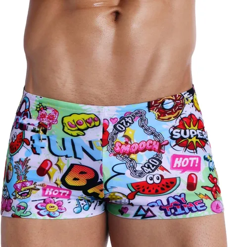 Vista 10 de Bang Men's Swimwear - Swim Trunk - Square Cut Bathing Suit for Men