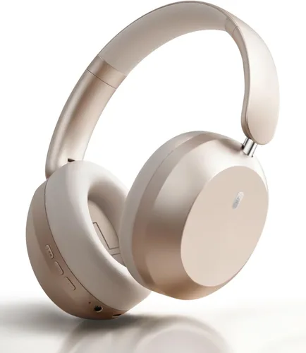 Vista 10 de Wentronic Y05 Wireless Bluetooth Headphone, Noise Cancelling, Grey Wireless Over-Ear Headphones, Hi-Res Audio, 48H Playtime, Built-in Mic, Comfort