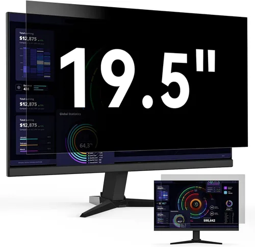 Vista 41 de Protector de pantalla de privacidad compatible con iPad de 10.2 pulgadas (9ª/8ª/7ª generación, 2021/2020/2019), filtro espía de luz azul