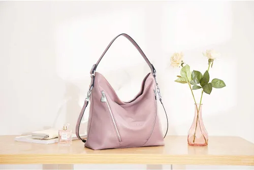 Vista 7 de BOSTANTEN Bolso de cuero para mujer, diseño de bolsos de hombro, Hobo