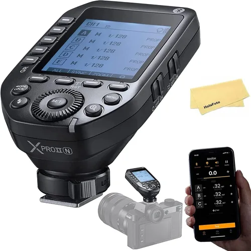 Vista 15 de GODOX Disparador de flash inalámbrico XProII-S TTL para cámaras Sony, 2.4G 1/8000s HSS, Bluetooth incorporado para control de aplicación