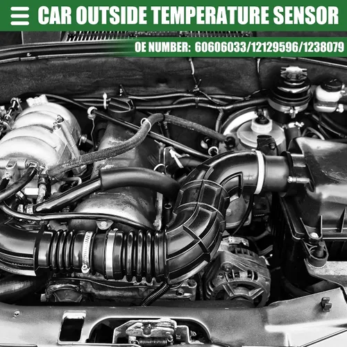 Vista 2 de Motoforti Sensor de temperatura de admisión de aire, sensor de temperatura de carga de aire, para Chevrolet Cruze 2009-2016, plástico