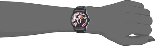 Vista 6 de Disney Cruella - Reloj de cuarzo analógico para adultos, Negro -, Reloj de cuarzo