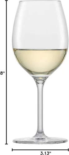 Vista 5 de Schott Zwiesel Tritan - Juego de 6 copas para banquetes de cristal color borgoña, 12.4 onzas
