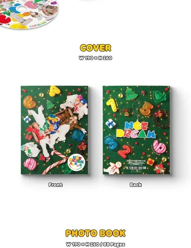 Vista 3 de NCT DREAM - Álbum especial de invierno de caramelos versión de libro de fotos CD+1 póster plegable en el paquete+1 póster de letras + libro de fotos