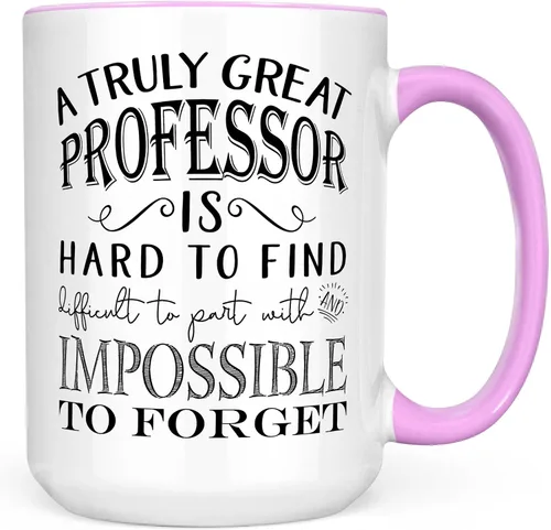 Vista 14 de Sweet & Salty Regalos de agradecimiento para profesores universitarios – A Truly Great Professor is Hard to Find Taza de café, el mejor regalo
