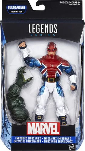 Vista 2 de Marvel 6-inch Serie de leyendas Energized emissaries: Capitán gran Bretaña