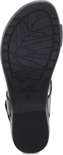 Vista 4 de Dansko Reece - Sandalia para mujer, espuma viscoelástica, plantilla de corcho para más comodidad, soporte de arco, suela de goma ligera para uso