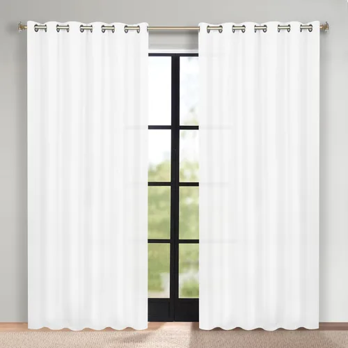 Vista 109 de Superior Cortinas Opacas, Oscurecimiento de Habitación, Dormitorio, Cortinas, Cocina, Acentos de Ventana de Sala de Estar, Bloqueo Solar, Térmico