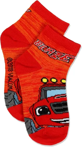 Vista 6 de Nickelodeon Blaze and the Monster Machines - Calcetines para niños pequeños, paquete de 6