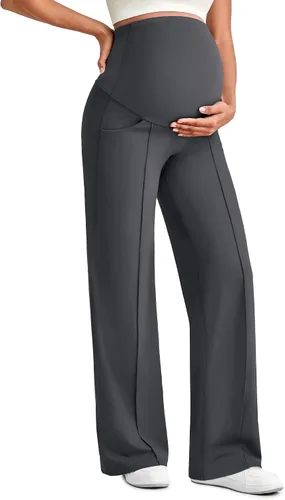 Vista 17 de G4Free EverGoing - Pantalones de maternidad para embarazadas, sobre el Negro