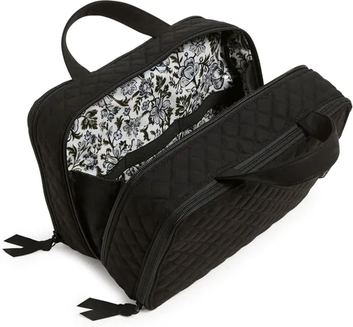Vista 2 de Cotton Ultimate Travel - Estuche organizador de maquillaje, color negro