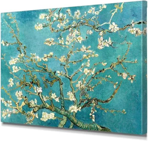 Vista 56 de IPIC - Campo de trigo con cuervos, reproducción artística de Vincent Van Gogh. Lienzo de giclée para decoración del hogar 10#F (20 x 16)
