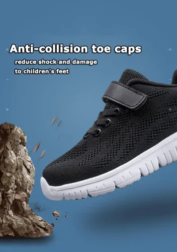 Vista 3 de Zapatillas de running para niños niñas deportivas para caminar
