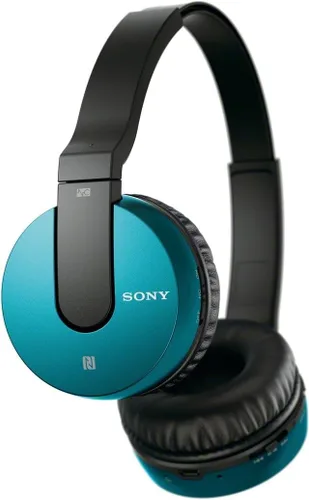 Vista 2 de Sony MDRZX550BN Bluetooth y auriculares con cancelación de ruido (azul)