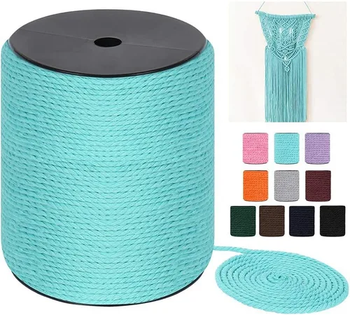 Vista 9 de Cordón de macramé, 0.118 pulgadas x 328 yardas