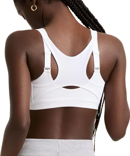 Vista 2 de Champion Sujetador deportivo para mujer, Sujetador deportivo con cremallera de control de movimiento de alto impacto, Sujetador sin aros para mujer