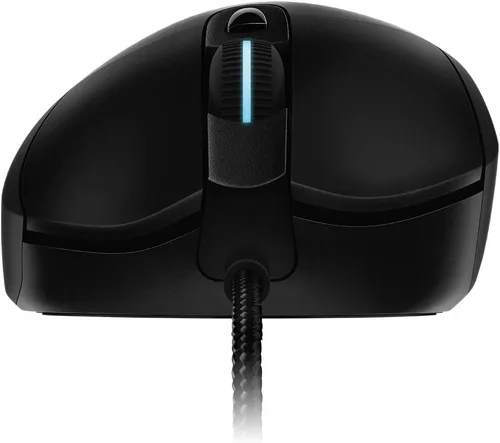 Vista 2 de Logitech G 403 Hero Mouse para juegos con cable, sensor Hero 16K, 16000 DPI, teclas retroiluminadas RGB, pesas ajustables, 6 botones programables