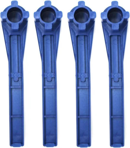 Vista 12 de JSP Manufacturing Llave de gas y bung llave de tambor sólido sin chispas llave de tuerca de tambor multipaquete de descuento a granel (LUE) (1)