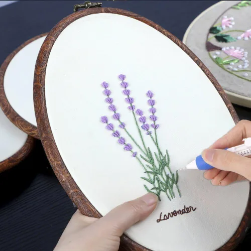 Vista 6 de Islmlisa Juego de bolígrafos de bordado mágico: agujas de punzón para coser bricolaje