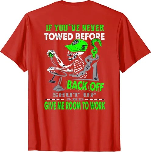 Vista 35 de Proud Tow Truck Operator - Camiseta, Negro, S