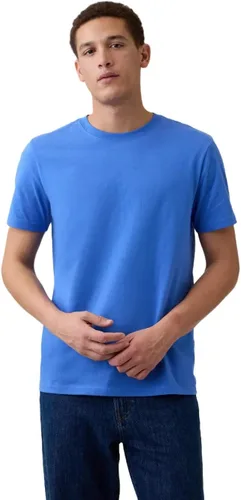 Vista 11 de Camiseta de cuello redondo Gap para hombre, mangas cortas, estilo casual Negro