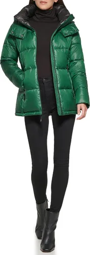 Vista 2 de Kenneth Cole Women's Heavy Weight Down Puffer Jacket