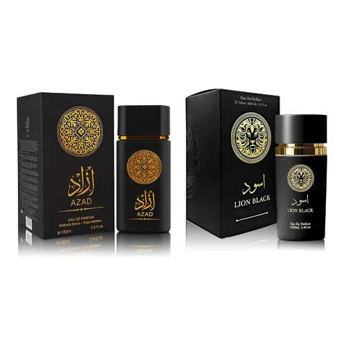 Vista 14 de Set de Perfume para Hombre AZAR, 2 x 100ml Eau de Parfum Fragancia Especiada y Amadeirada con Tabaco, Café y Vainilla Aroma Audaz y Sofisticado