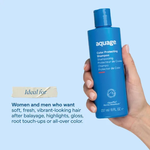 Vista 4 de Aquage Champú protector del color 8 Fl Oz