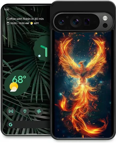 Vista 273 de Compatible con Google Pixel 4A 5G Mobile Case Creative Acrylic Panel trasero Silicona Protección Grip especialmente diseñado para Google Pixel 4A 5G