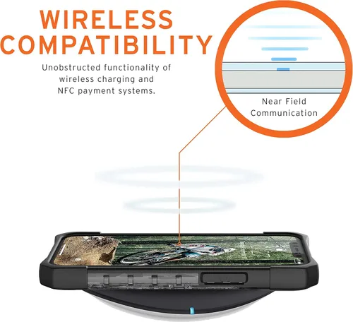 Vista 3 de URBAN ARMOR GEAR UAG - Funda protectora de plasma transparente diseñada para iPhone 12 Mini 5G [pantalla de 5.4 pulgadas], resistente, ligera