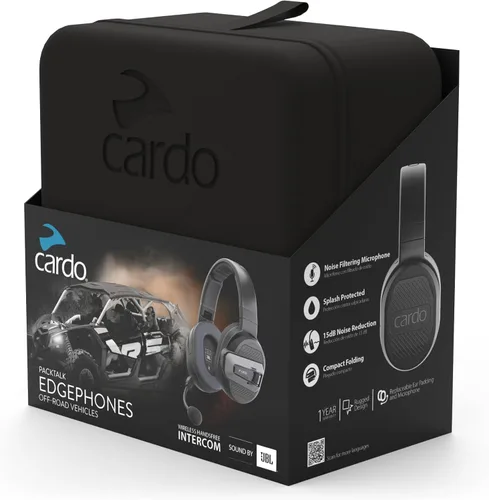 Vista 2 de Cardo Packtalk Edgephone para ORV - Paquete doble