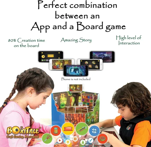 Vista 4 de Juego interactivo de manualidades con aplicación – Aventura de caballeros de la naturaleza para niños y niñas, juegos para niños fáciles de jugar