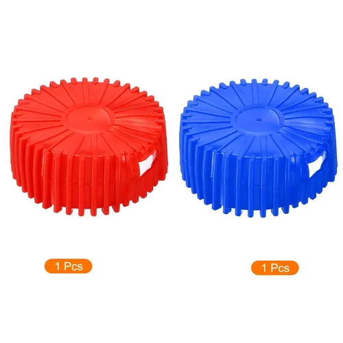 Vista 3 de PATIKIL Botas protectoras para calibre de 3-1/8 pulgadas, paquete de 2 manómetros de colector, cubierta de manómetro refrigerante HVAC