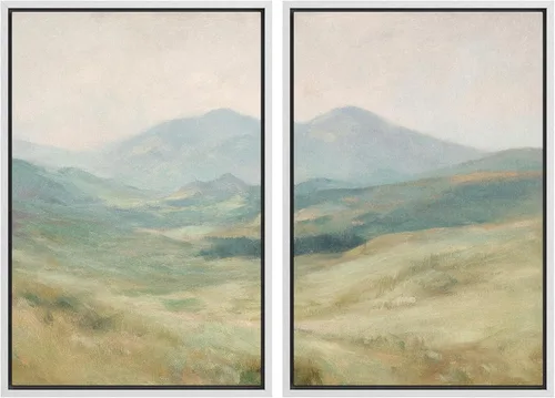 Vista 142 de SIGNWIN Lienzo enmarcado para pared, ilustraciones abstractas texturizadas en tonos beige terrosos, arte moderno, decorativo, contemporáneo