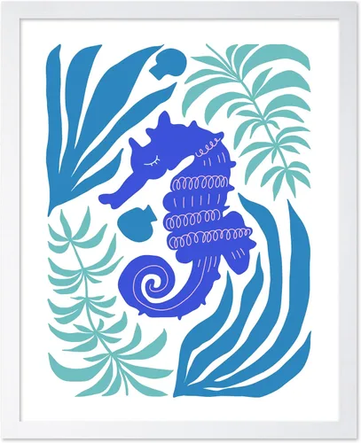 Vista 23 de Poster Master Fish Poster - Retro Aquatic Print - Marine Life Art - Groovy Fish Design - Abstract Artwork - Chic Boho Decor - Sea Design - Ocean or