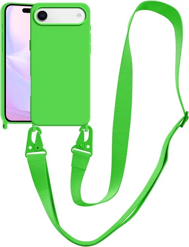 Vista 162 de Funda compatible con iPhone 8 Plus, iPhone 7 Plus/6 Plus/6S Plus con cordón, funda cruzada para iPhone con correa ajustable de silicona para iPhone