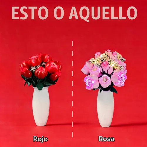 Vista 2 de LIGHTAILING Luz para Lego- 10328 Ramo de Rosas - Kit de iluminación LED compatible con el modelo de bloques de construcción Lego - No incluye