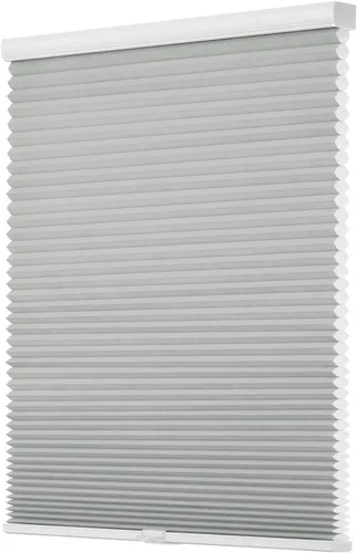 Vista 16 de Changshade - Persianas personalizadas de panal opacas sin cordones para ventanas interiores, persianas de panal para habitación con oscurecimiento