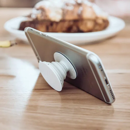 Vista 5 de Bandera de Carolina del Sur de madera climatizada – PopSockets agarre y soporte para teléfonos y tabletas