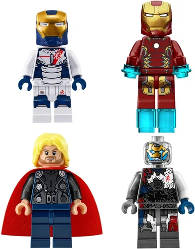 Vista 3 de Súper Heroes Ataque Vengadores Torre 76038 Lego