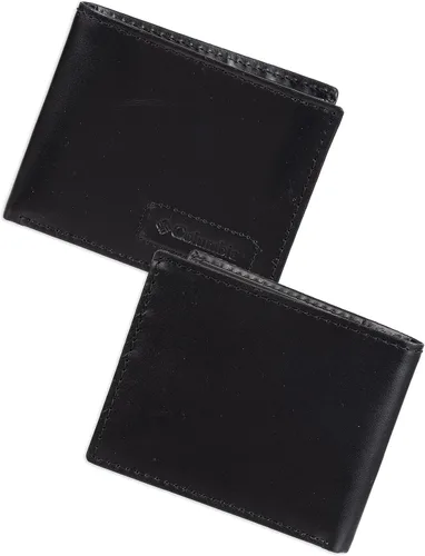 Vista 5 de Columbia Cartera RFID para hombre, Cuero negro