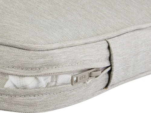 Vista 5 de Classic Accessories Montlake - Cojín redondo de espuma con funda extraíble, Gris Heather