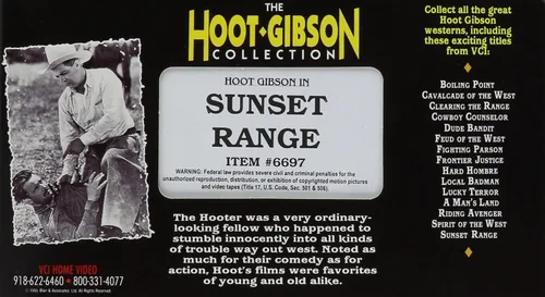 Vista 2 de Sunset Range VHS